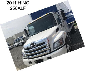 2011 HINO 258ALP