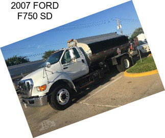 2007 FORD F750 SD