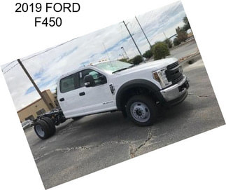 2019 FORD F450