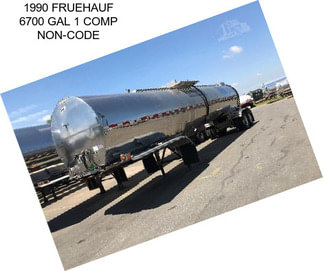 1990 FRUEHAUF 6700 GAL 1 COMP NON-CODE