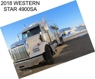 2018 WESTERN STAR 4900SA