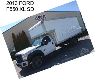 2013 FORD F550 XL SD