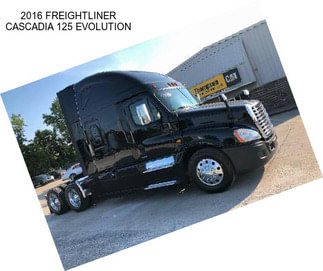 2016 FREIGHTLINER CASCADIA 125 EVOLUTION