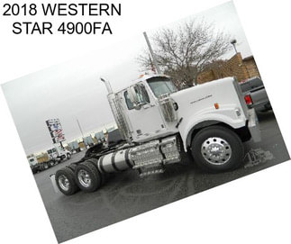 2018 WESTERN STAR 4900FA