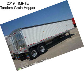 2019 TIMPTE Tandem Grain Hopper