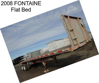 2008 FONTAINE Flat Bed