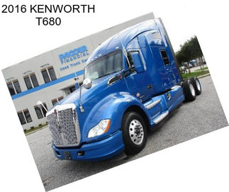 2016 KENWORTH T680