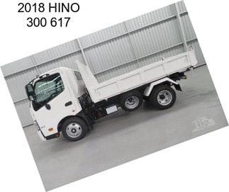 2018 HINO 300 617