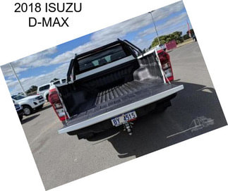 2018 ISUZU D-MAX