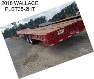 2018 WALLACE PLBT35-2HT