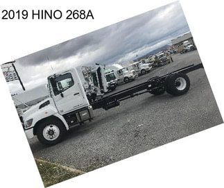 2019 HINO 268A