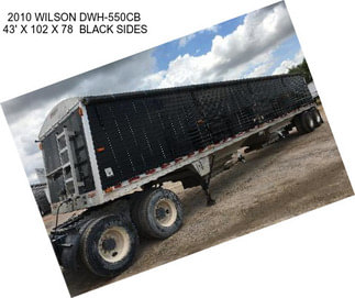 2010 WILSON DWH-550CB  43\' X 102\