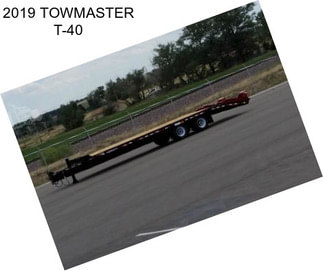 2019 TOWMASTER T-40