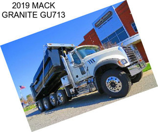 2019 MACK GRANITE GU713