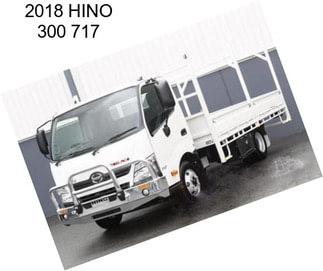 2018 HINO 300 717