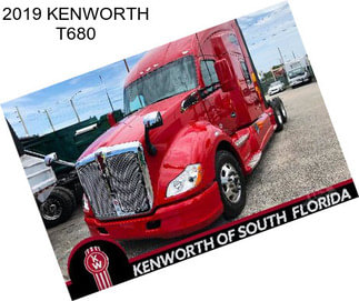 2019 KENWORTH T680