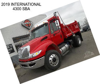 2019 INTERNATIONAL 4300 SBA