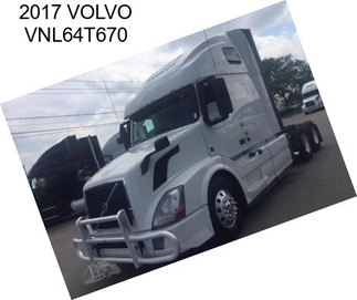 2017 VOLVO VNL64T670