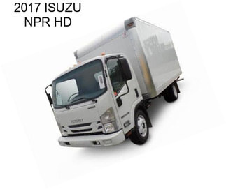 2017 ISUZU NPR HD