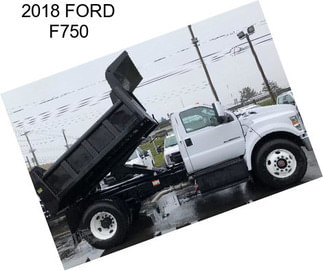 2018 FORD F750