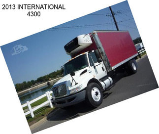 2013 INTERNATIONAL 4300