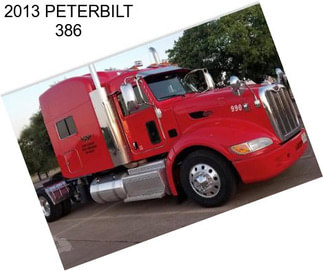 2013 PETERBILT 386