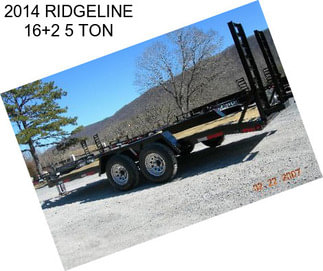 2014 RIDGELINE 16+2 5 TON