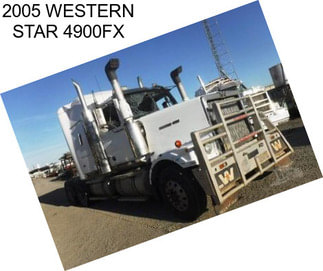 2005 WESTERN STAR 4900FX