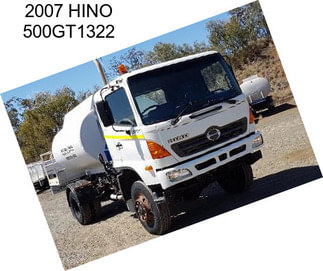 2007 HINO 500GT1322