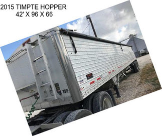 2015 TIMPTE HOPPER  42\' X 96\