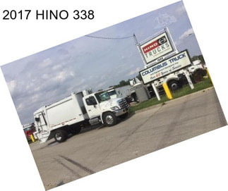 2017 HINO 338