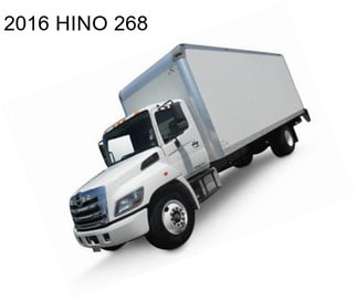 2016 HINO 268
