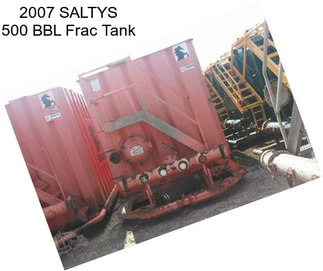 2007 SALTYS 500 BBL Frac Tank