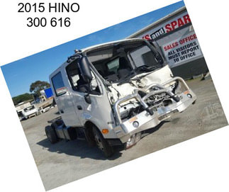 2015 HINO 300 616
