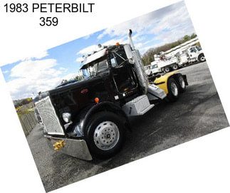 1983 PETERBILT 359