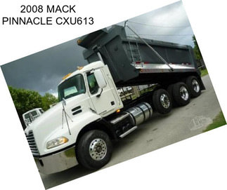2008 MACK PINNACLE CXU613
