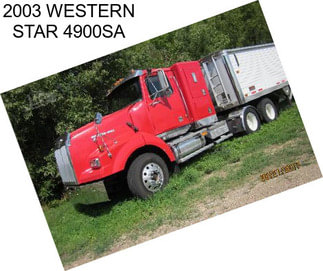 2003 WESTERN STAR 4900SA