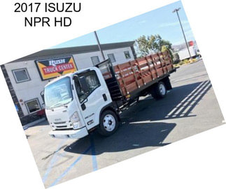 2017 ISUZU NPR HD