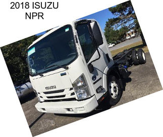 2018 ISUZU NPR