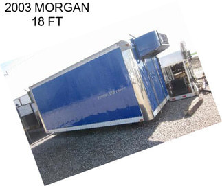 2003 MORGAN 18 FT