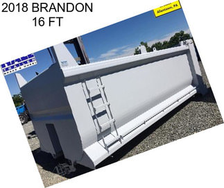 2018 BRANDON 16 FT