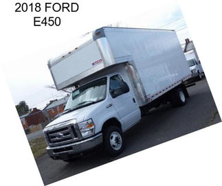 2018 FORD E450