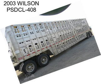 2003 WILSON PSDCL-408