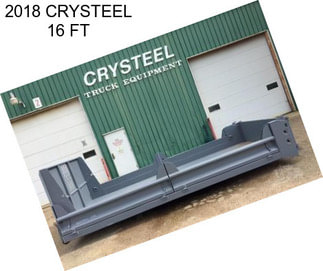 2018 CRYSTEEL 16 FT