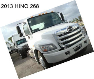 2013 HINO 268