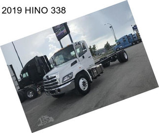 2019 HINO 338