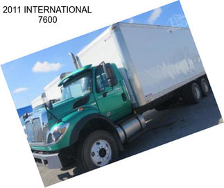 2011 INTERNATIONAL 7600