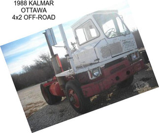 1988 KALMAR OTTAWA 4x2 OFF-ROAD