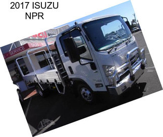 2017 ISUZU NPR