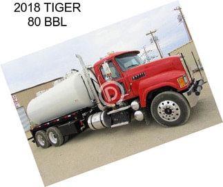 2018 TIGER 80 BBL